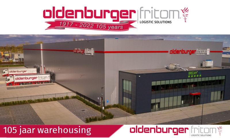 105 jaar warehousing VAS e-fulfilment oplossingen Oldenburger|Fritom 